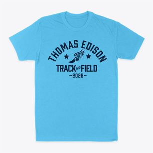 Thomas Edison Intermediate School Track and Field Classic Dad T-Shirt