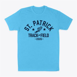Saint Patrick School Track and Field Classic Dad T-Shirt