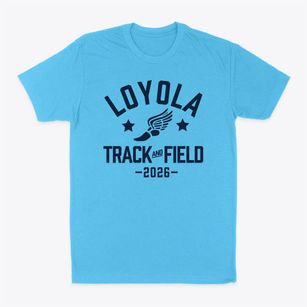 Loyola School Track and Field Classic Dad T-Shirt