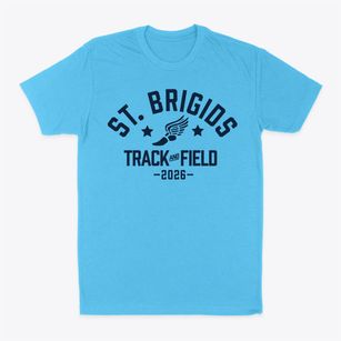 Saint Brigids Regional Catholic School Track and Field Classic Dad T-Shirt