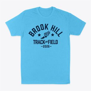 Brook Hill Elementary School Track and Field Classic Dad T-Shirt