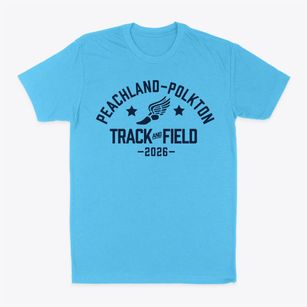 Peachland-polkton Elementary School Track and Field Classic Dad T-Shirt