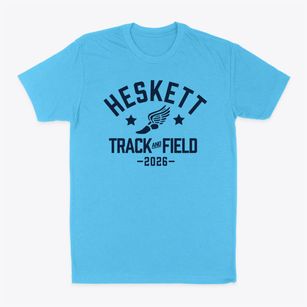 Heskett Middle School Track and Field Classic Dad T-Shirt