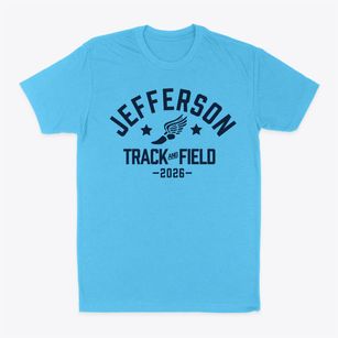 Jefferson Memorial Middle School Track and Field Classic Dad T-Shirt