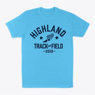 Highland School & Youth Services Track and Field Classic Dad T-Shirt