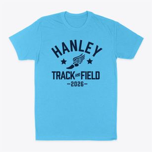Hanley Career & Technical Center Track and Field Classic Dad T-Shirt