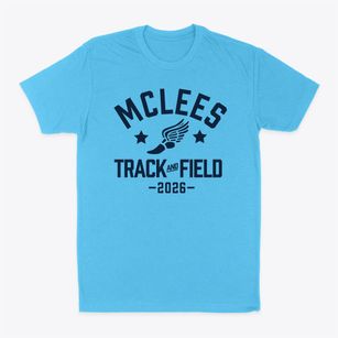 Mclees Elementary School Track and Field Classic Dad T-Shirt