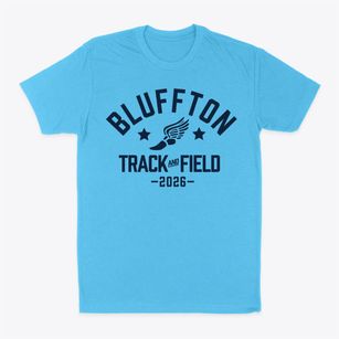 Bluffton High School Track and Field Classic Dad T-Shirt