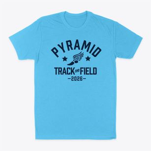 Pyramid Academy Track and Field Classic Dad T-Shirt