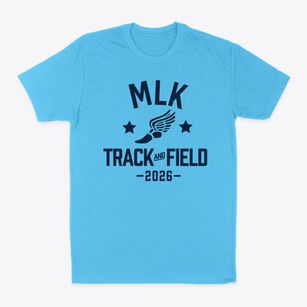 Dr Martin Luther King Jr Academy Track and Field Classic Dad T-Shirt