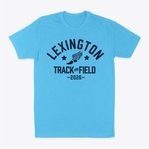Lexington High School Track and Field Classic Dad T-Shirt