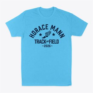 Horace Mann Elementary School Track and Field Classic Dad T-Shirt