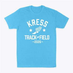 Kress Junior High Track and Field Classic Dad T-Shirt