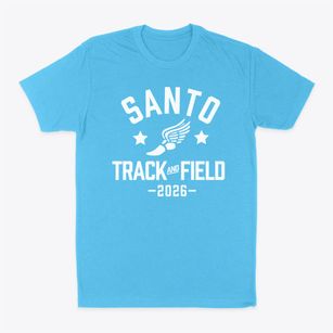 Santo School Track and Field Classic Dad T-Shirt