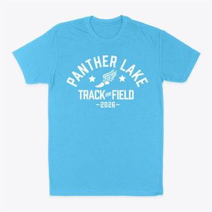 Panther Lake Elementary School Track and Field Classic Dad T-Shirt