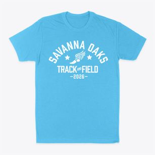 Savanna Oaks Middle School Track and Field Classic Dad T-Shirt