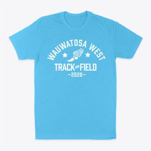 Wauwatosa West High School Track and Field Classic Dad T-Shirt