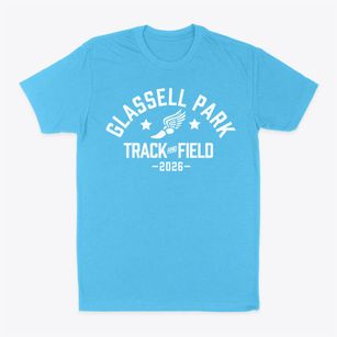 Glassell Park Elementary School Track and Field Classic Dad T-Shirt
