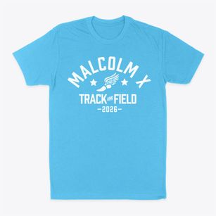 Malcolm X Academy Track and Field Classic Dad T-Shirt