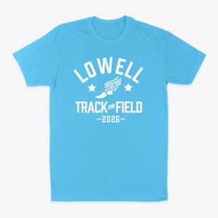 Lowell High School Track and Field Classic Dad T-Shirt