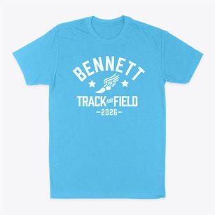 Bennett Middle School Track and Field Classic Dad T-Shirt