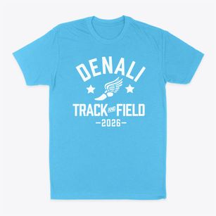 Denali Elementary School Track and Field Classic Dad T-Shirt