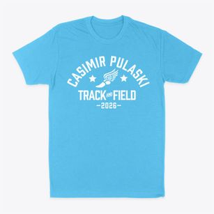 Casimir Pulaski Community Academy Track and Field Classic Dad T-Shirt