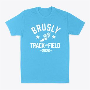 Brusly Elementary School Track and Field Classic Dad T-Shirt