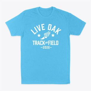 Live Oak Middle School Track and Field Classic Dad T-Shirt