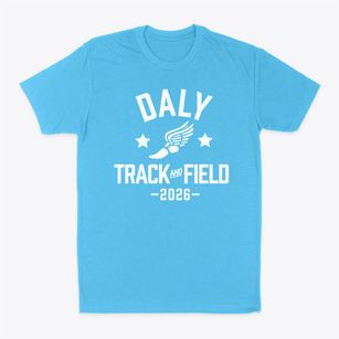 Daly Elementary School Track and Field Classic Dad T-Shirt