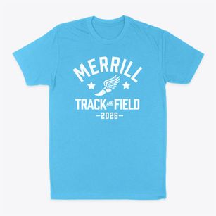 Merrill Community School Track and Field Classic Dad T-Shirt