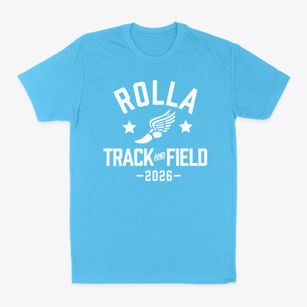 Rolla High School Track and Field Classic Dad T-Shirt