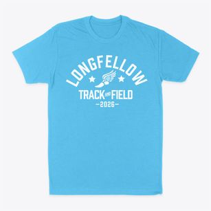 Longfellow School Track and Field Classic Dad T-Shirt