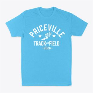 Priceville High School Track and Field Classic Dad T-Shirt