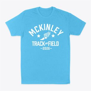 Mckinley Elementary School Track and Field Classic Dad T-Shirt