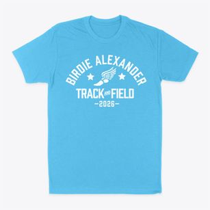 Birdie Alexander Elementary School Track and Field Classic Dad T-Shirt