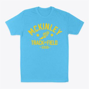 Mckinley Elementary School Track and Field Classic Dad T-Shirt
