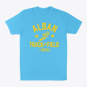 Alban Elementary School Track and Field Classic Dad T-Shirt