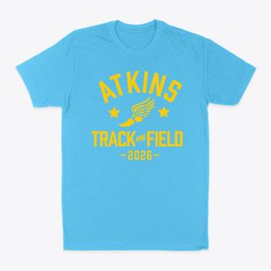 Atkins Middle School Track and Field Classic Dad T-Shirt
