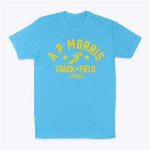 A P Morris School Track and Field Classic Dad T-Shirt