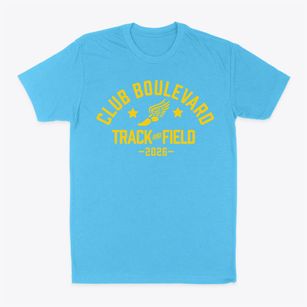 Club Boulevard Humanities Magnet School Track and Field Classic Dad T-Shirt