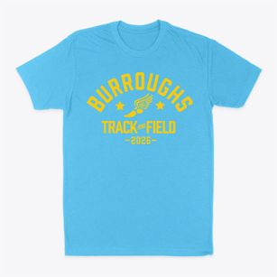Burroughs Elementary School Track and Field Classic Dad T-Shirt