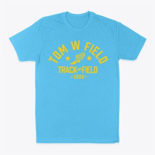 Tom W Field Elementary School Track and Field Classic Dad T-Shirt