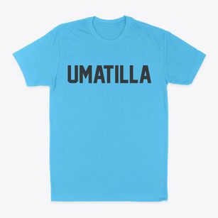 Umatilla Oregon Classic Block Classic Dad T-Shirt