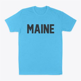 Maine New York Classic Block Classic Dad T-Shirt