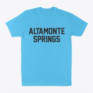 Altamonte Springs Florida Classic Block Classic Dad T-Shirt