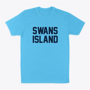 Swans Island Maine Classic Block Classic Dad T-Shirt