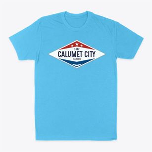 Calumet City Illinois Diamond Star Classic Dad T-Shirt