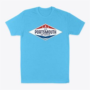 Portsmouth New Hampshire Diamond Star Classic Dad T-Shirt