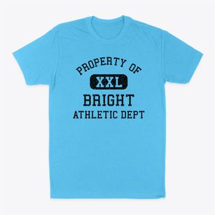 Bright Indiana Athletic Dept Classic Dad T-Shirt